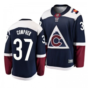 Youth J. T. Compher Colorado Avalanche 2019 Alternate Breakaway Player Fanatics Branded Blue Jersey - Sale