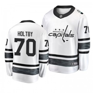 Capitals Braden Holtby White 2019 NHL All-Star Jersey - Sale