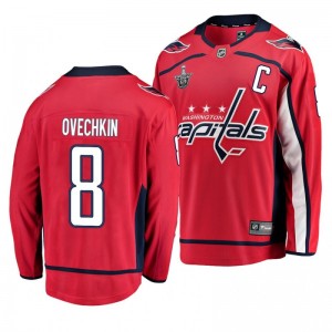 Capitals Alexander Ovechkin 2019 Stanley Cup Playoffs Breakaway Player Jersey Red - Sale