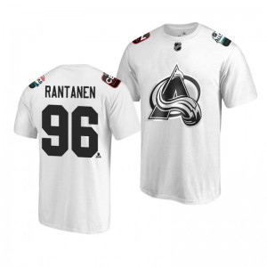 Avalanche Mikko Rantanen White 2019 NHL All-Star T-shirt - Sale
