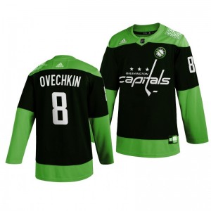 Washington Capitals Hockey Fight nCoV alexander ovechkin Green Jersey - Sale