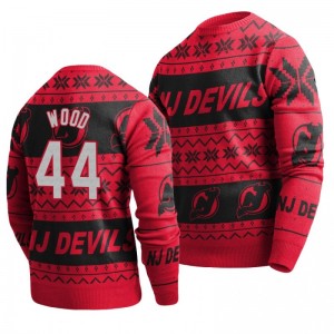Devils Miles Wood Red 2019 Ugly Christmas Sweater - Sale