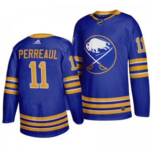 Sabres Gilbert Perreault Home Authentic Return to Royal Royal Jersey - Sale