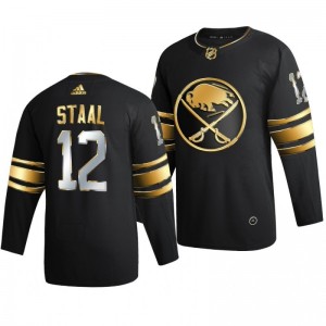 Sabres Eric Staal Black 2021 Golden Edition Limited Authentic Jersey - Sale