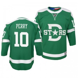 2020 Winter Classic Youth Dallas Stars Corey Perry Green Replica Player Fanatics Branded Jersey - Sale