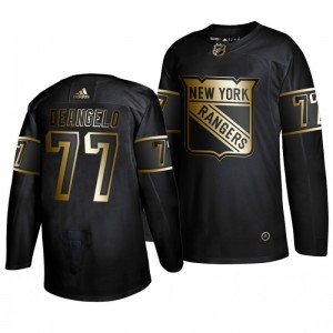 Tony DeAngelo Rangers Golden Edition  Authentic Adidas Jersey Black - Sale