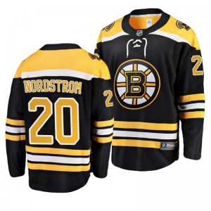 Joakim Nordstrom Bruins Black Breakaway Player Home Jersey - Sale