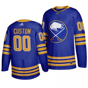 Sabres Custom Home Authentic Return to Royal Royal Jersey - Sale