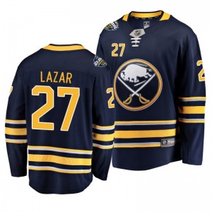 Curtis Lazar Sabres 2019 NHL Global Series Breakaway Player Navy Jersey - Sale