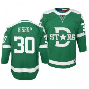 2020 Winter Classic Youth Dallas Stars Ben Bishop Green Replica Player Fanatics Branded Jersey - Sale