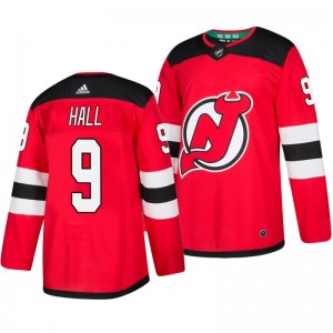 Devils Taylor Hall Red Home Adidas Authentic Jersey - Sale
