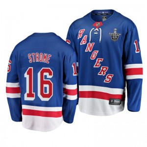 Rangers Ryan Strome 2020 Stanley Cup Playoffs Home Royal Jersey - Sale