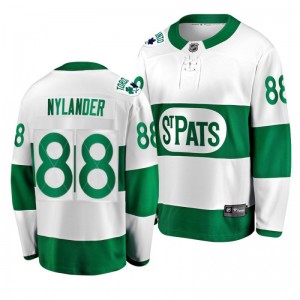Maple Leafs William Nylander Toronto St. Patricks Leafs Forever Throwback Green Jersey - Sale