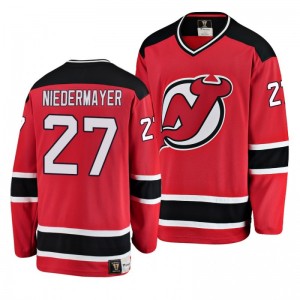 New Jersey Devils Scott Niedermayer Premier Breakaway Heritage Jersey Red - Sale