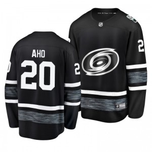 Hurricanes Sebastian Aho Black 2019 NHL All-Star Jersey - Sale