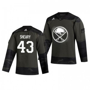 Conor Sheary 2019 Veterans Day Sabres Practice Authentic Jersey - Sale