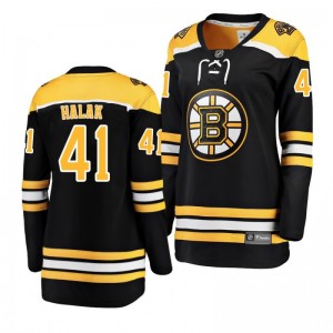 Jaroslav Halak Boston Bruins Black Breakaway Player Home Women's Jersey - Sale