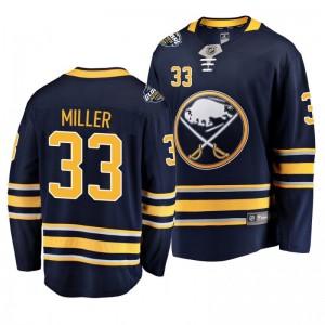 Colin Miller Sabres 2019 NHL Global Series Breakaway Player Navy Jersey - Sale