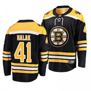 Bruins 2019 Stanley Cup Playoffs Eastern Conference Final Jaroslav Halak Jersey Black - Sale
