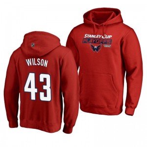 Tom Wilson Washington Capitals 2019 Stanley Cup Playoffs Bound Body Checking Pullover Hoodie Red - Sale