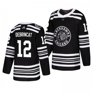Alex DeBrincat Blackhawks 2019 Winter Classic Authentic Player Black Jersey - Sale