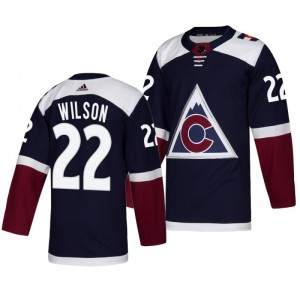 Colin Wilson Avalanche Navy Heritage Classic Alternate Jersey - Sale