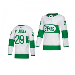 Youth William Nylander Toronto Maple Leafs 2019 St. Pats Authentic Player White Jersey - Sale