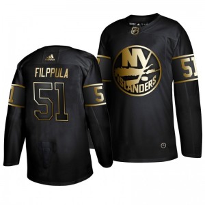 Valtteri Filppula Islanders Golden Edition  Authentic Adidas Jersey Black - Sale