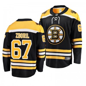 Bruins 2019 Stanley Cup Playoffs Eastern Conference Final Jakub Zboril Jersey Black - Sale