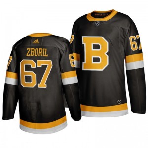 Bruins Jakub Zboril 2019-20 Third Authentic Jersey - Black - Sale