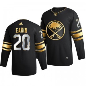 Sabres Cody Eakin Black 2021 Golden Edition Limited Authentic Jersey - Sale