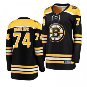 Jake DeBrusk Boston Bruins Black Breakaway Player Home Women's Jersey - Sale