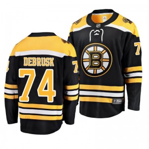 Bruins 2019 Stanley Cup Playoffs Eastern Conference Final Jake DeBrusk Jersey Black - Sale