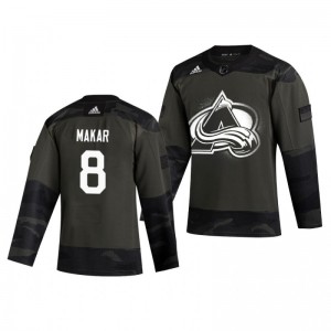 Cale Makar 2019 Veterans Day Avalanche Practice Authentic Jersey - Sale