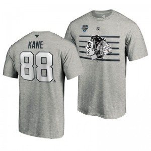 Blackhawks Patrick Kane 2020 NHL All-Star Game Steel Name and Number Men's T-shirt - Sale