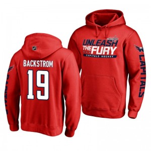 Nicklas Backstrom Capitals Hometown Collection Red Pullover Hoodie - Sale