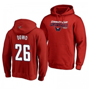 Nic Dowd Washington Capitals 2019 Stanley Cup Playoffs Bound Body Checking Pullover Hoodie Red - Sale