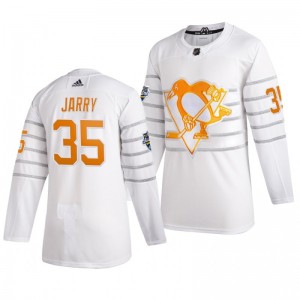 Pittsburgh Penguins Tristan Jarry 35 2020 NHL All-Star Game Authentic adidas White Jersey - Sale