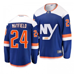 Scott Mayfield New York Islanders Youth 2019 Alternate Blue Breakaway Player Fanatics Branded Jersey - Sale