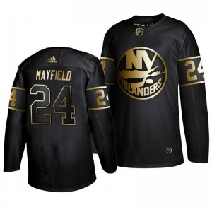 Scott Mayfield Islanders Golden Edition  Authentic Adidas Jersey Black - Sale