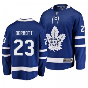 Travis Dermott Maple Leafs Blue Breakaway Home Player Jersey - Sale
