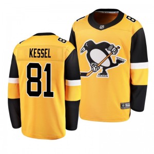 Penguins Phil Kessel Breakaway Player Fanatics Gold Alternate Jersey - Sale