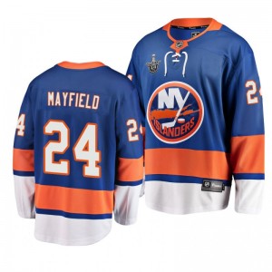 Islanders 2019 Stanley Cup Playoffs Scott Mayfield Breakaway Player Royal Jersey - Sale
