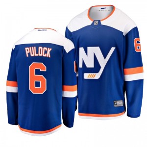 Ryan Pulock Islanders Blue Fanatics Breakaway Alternate Jersey - Sale