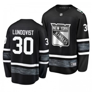 Rangers Henrik Lundqvist Black 2019 NHL All-Star Jersey - Sale