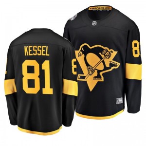 Penguins Men's Phil Kessel 2019 NHL Stadium Series Coors Light Breakaway Black Jersey - Sale