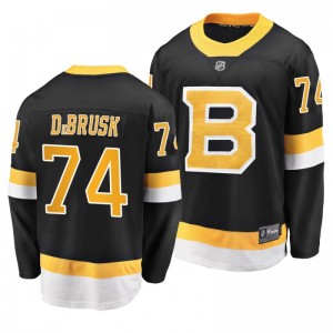 Men's Bruins Jake DeBrusk Black Alternate Breakaway Premier Jersey - Sale