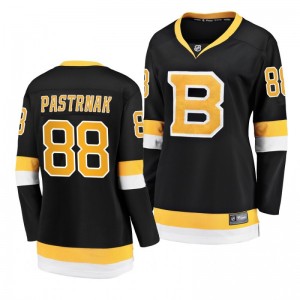 Women's Bruins David Pastrnak Black Alternate Breakaway Premier Jersey - Sale