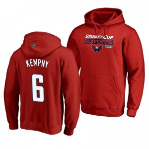 Michal Kempny Washington Capitals 2019 Stanley Cup Playoffs Bound Body Checking Pullover Hoodie Red - Sale