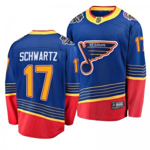 Blues Jaden Schwartz #17 2020 NHL All-Star Retro Premier Breakaway Blue Fanatics Branded Jersey - Sale